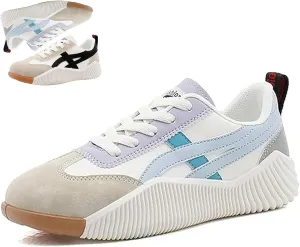2025 New Vintage Sneakers Women Arch Support Relieve Foot Pain Perfect Walking Shoes Ultra-Comfortable Non-Slip Wide Toe Athletic Shoe