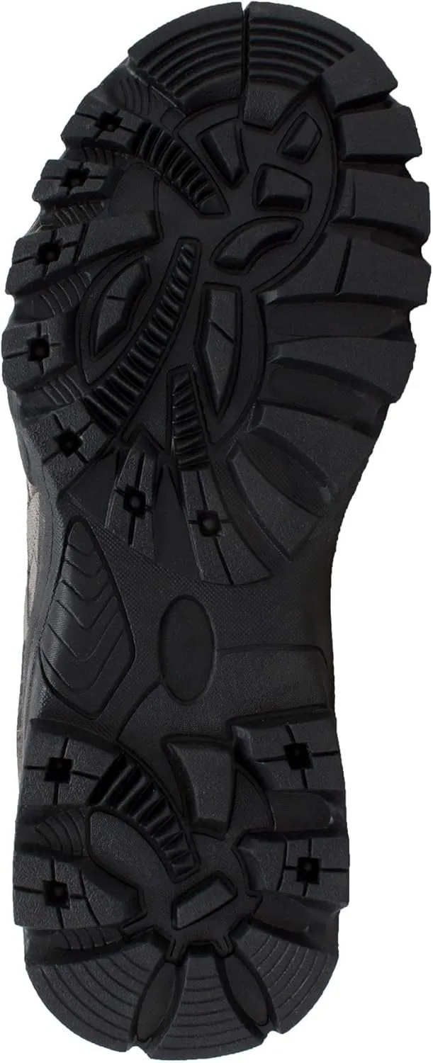 Ad Tec 10in Mens Real Tree Camo Waterproof Hunting Boots Synthetic, Camouflage - Aggressive Rubber Outsole with Steel Shank
