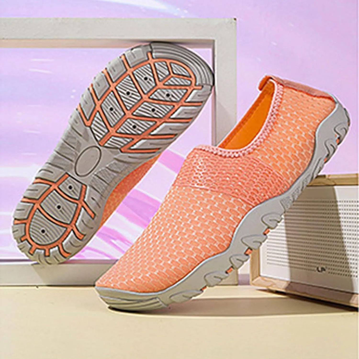 Aqua Socks Water Shoes Barefoot Quick Dry Non Slip Swim Surf Beach Yoga Camping Boating River Pool Sport Outdoor Shoes Spring Shoe for Women 2025