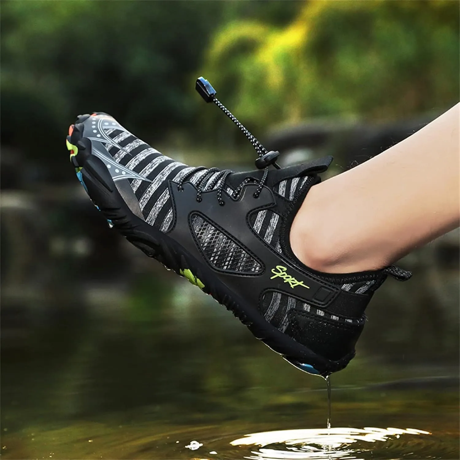 Aqua Socks Water Shoes Barefoot Quick Dry Swim Surf Beach Yoga Camping Boating River Pool Non Slip Outdoor Sport Shoes Spring Shoe for Women 2025