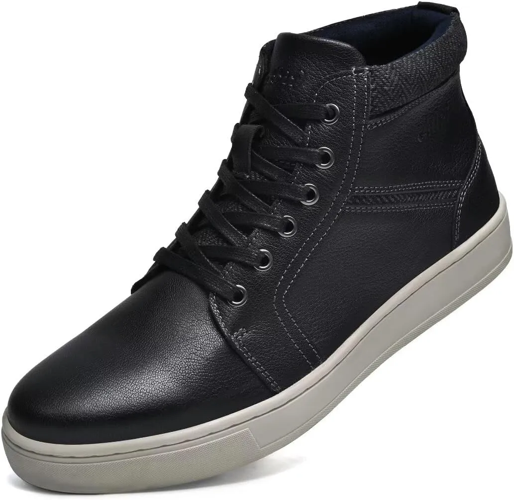 Arkbird Leather Loafers, Casual Slip-On Sneaker Shoes for Men