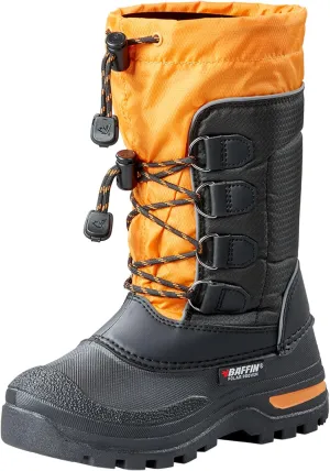Baffin Unisex Kids' PINETREE Waterproof Insulated Mid-Calf Winter Boots w/Comfort-Fit Inner Boot System & Arctic Rubber Base