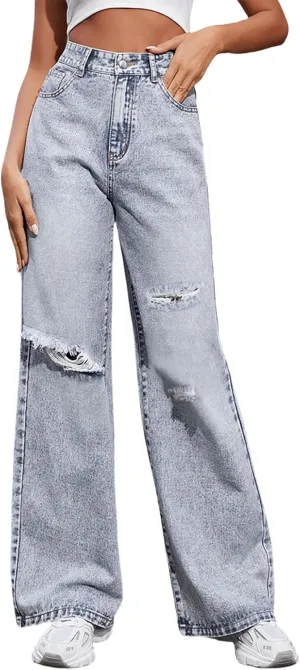 Baggy Jeans for Women Y2K High Street Boyfriend Pants Vintage Jeans Aesthetic Clothing Teen Girls Streetwear Hiphop
