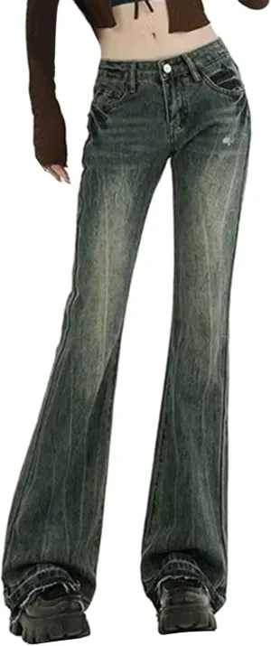 Baggy Jeans for Women Y2K High Street Boyfriend Pants Vintage Jeans Aesthetic Teen Girls Hiphop Streetwear