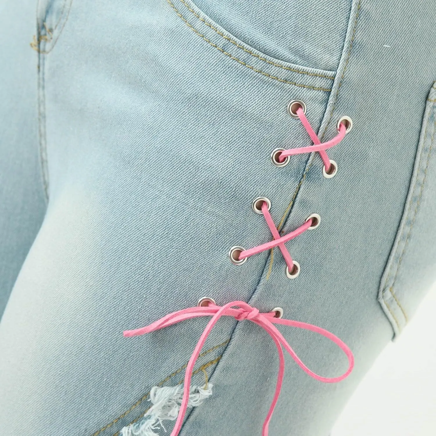 Baggy Jeans for Women Y2K High Street Pants Vintage Jeans Aesthetic Clothing Teen Girls Streetwear Hiphop