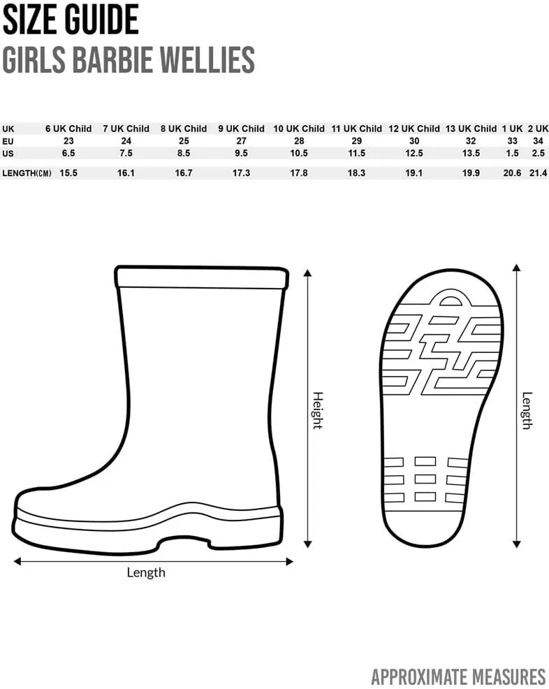 Barbie Wellington Boot Girls' boot