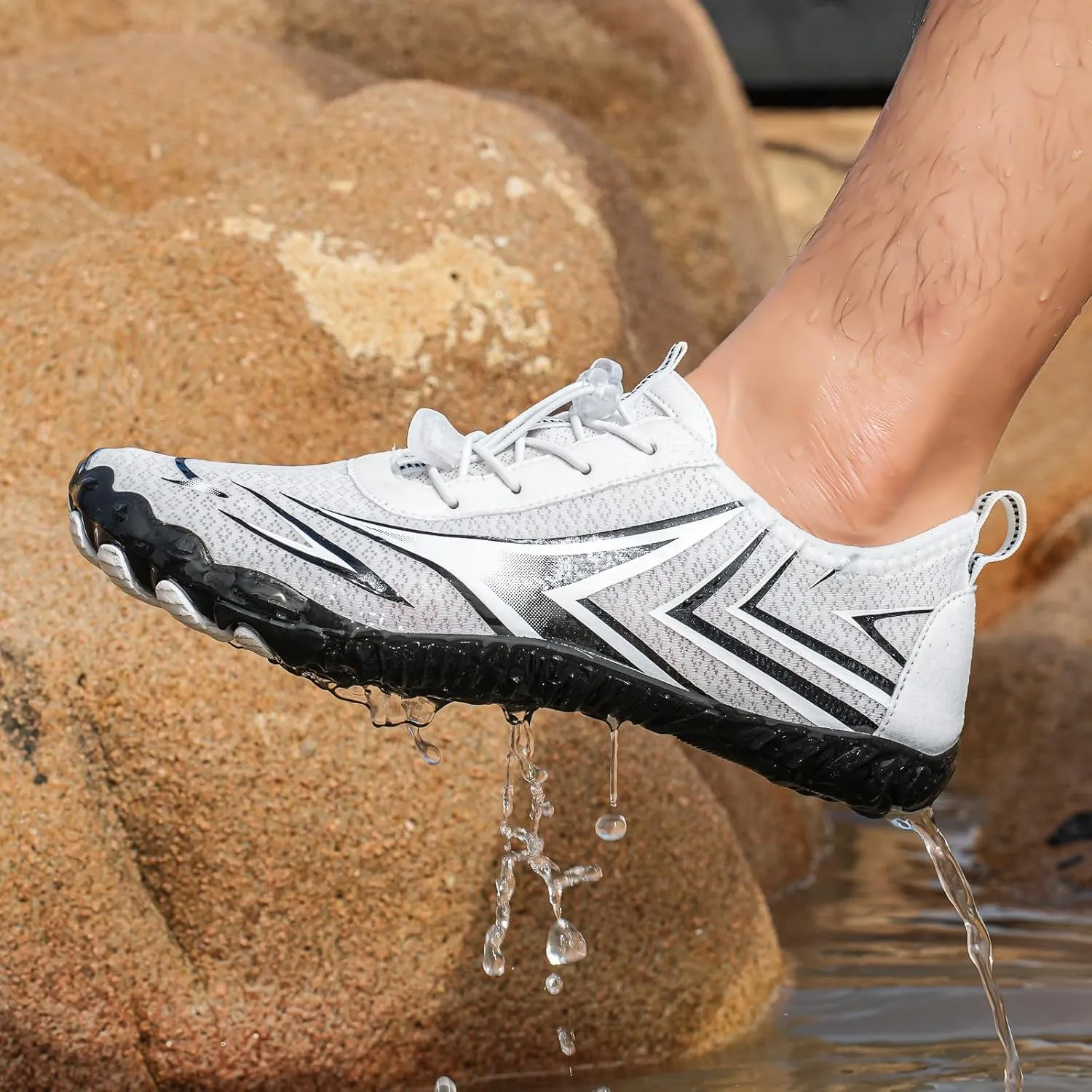 Barefoot Hike Grounding Shoes Footwear Womens Mens Hiking Boots Wide Sports Shoes Quick Dry Non-Slip Riding Sneakers