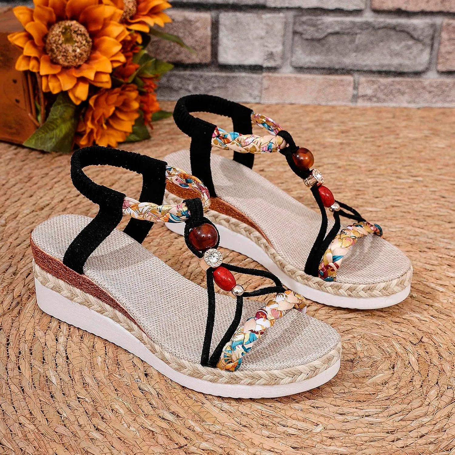 Beach Sandals For Woman Elegant Dress Shoes For Women With Non Slip Walking Orthotic Sandals For Women Platform Slides