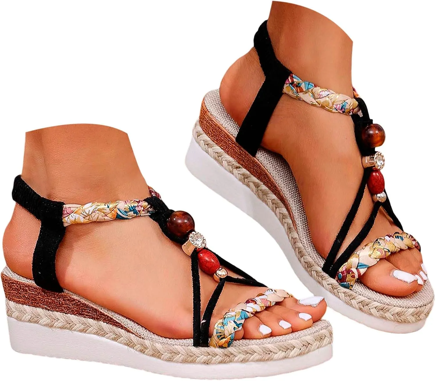 Beach Sandals For Woman Elegant Dress Shoes For Women With Non Slip Walking Orthotic Sandals For Women Platform Slides