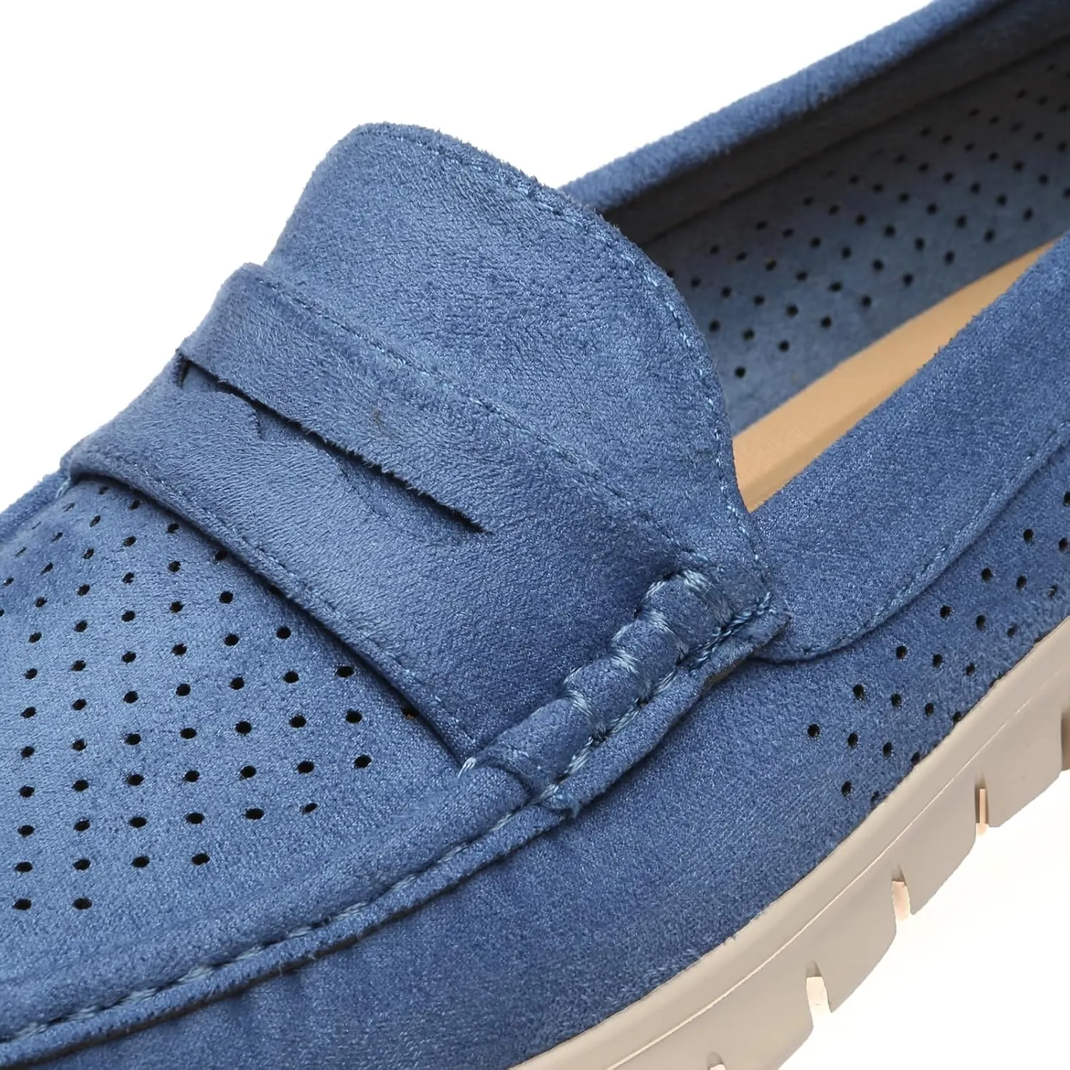 Bernal Loafers for Women Casual Moccasins Women's Comfortable & Lightweight Breathable Slip on Flat Shoes