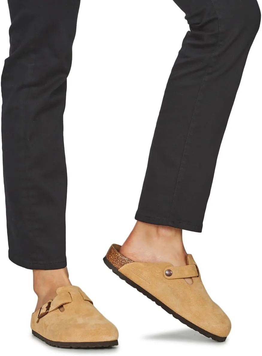 Birkenstock Boston Bs Men's Large Elegant Pin Buckle Clog Sandals