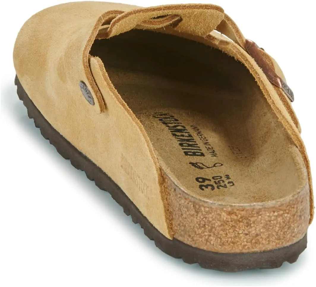Birkenstock Boston Bs Men's Large Elegant Pin Buckle Clog Sandals