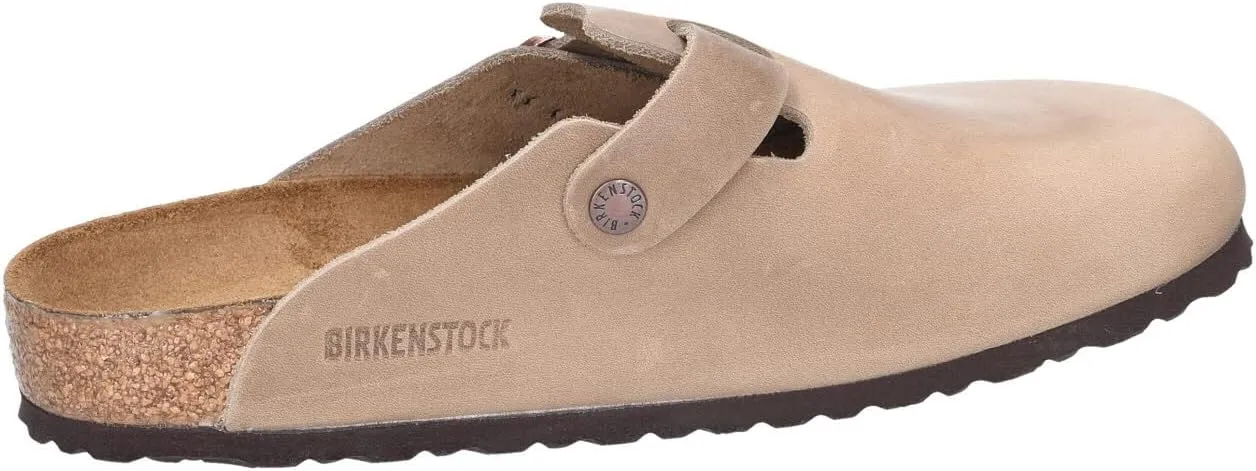 Birkenstock Boston Bs Men's Large Elegant Pin Buckle Clog Sandals