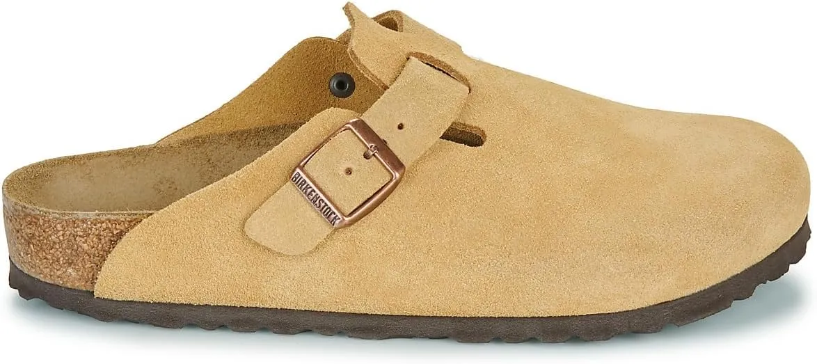 Birkenstock Boston Bs Men's Large Elegant Pin Buckle Clog Sandals