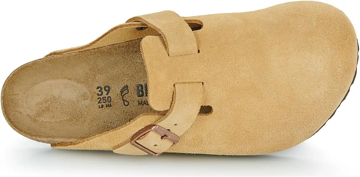 Birkenstock Boston Bs Men's Large Elegant Pin Buckle Clog Sandals