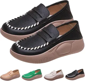 Biscalo Loafers for Women, Soft-Soled Corrective Loafers for Women