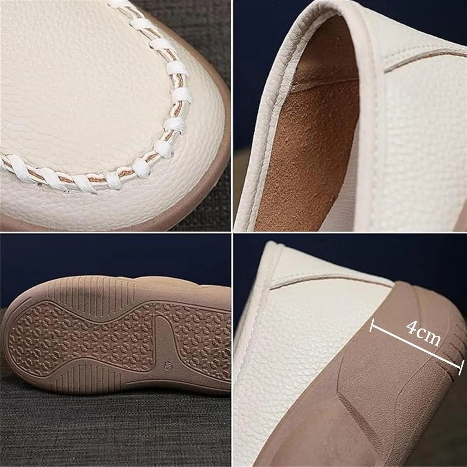 Biscalo Loafers for Women, Soft-Soled Corrective Loafers for Women