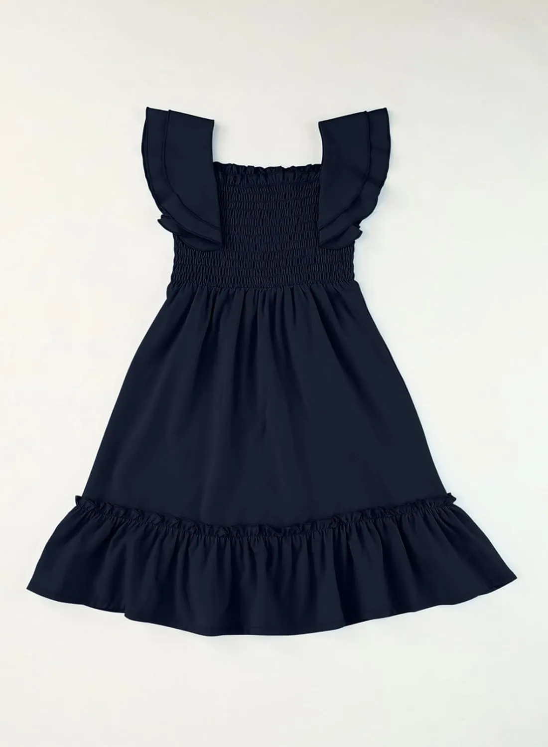 blibean Tween Girls Elegant Ruffle Sleeve Dresses Size 6-15 Years