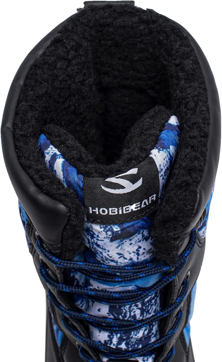 BODATU Boys' Waterproof Winter Snow Boots with Insulation for Cold Weather