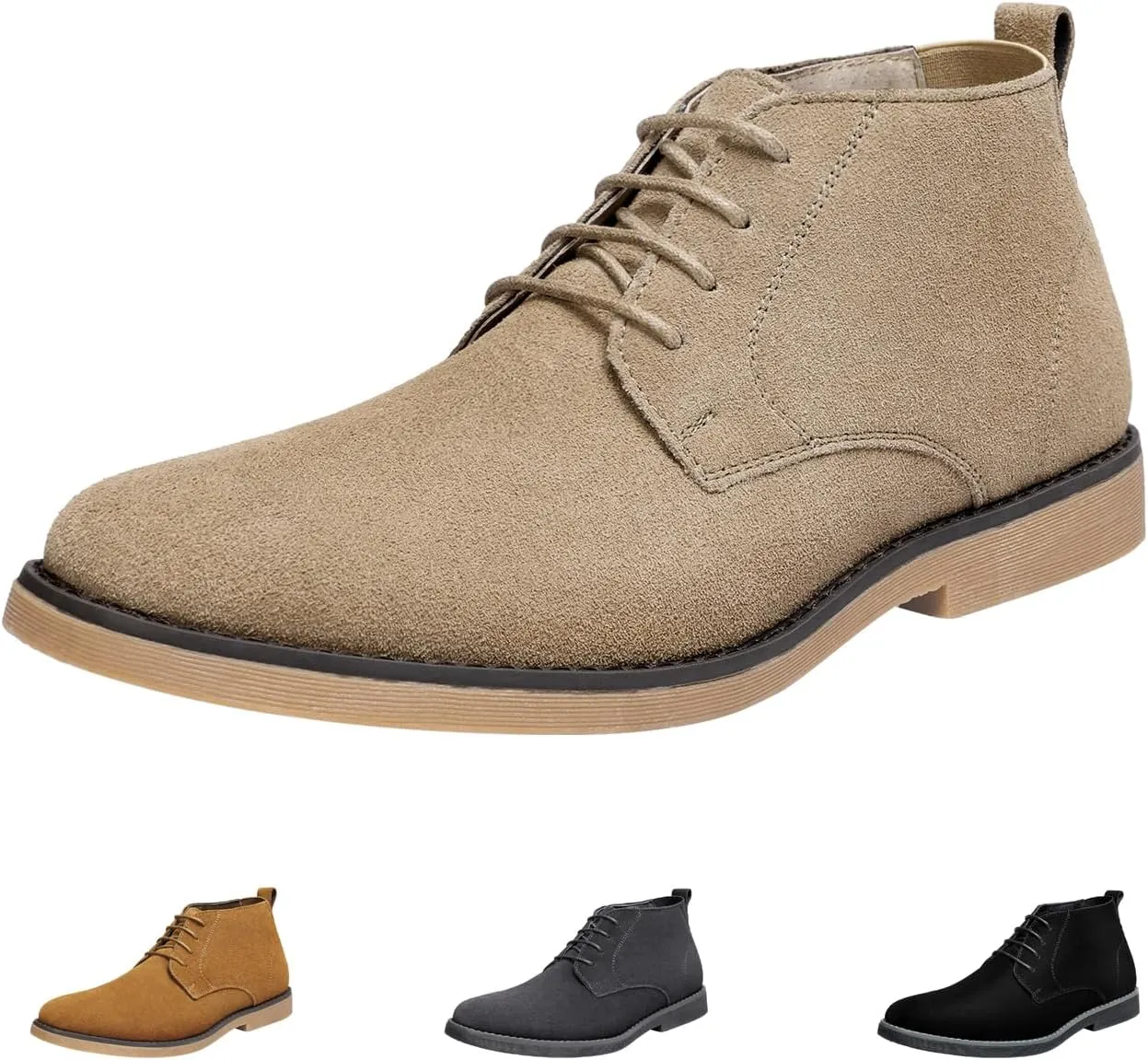 Bruno Marc Men's Classic Dress Casual Chukka Boots 2.0