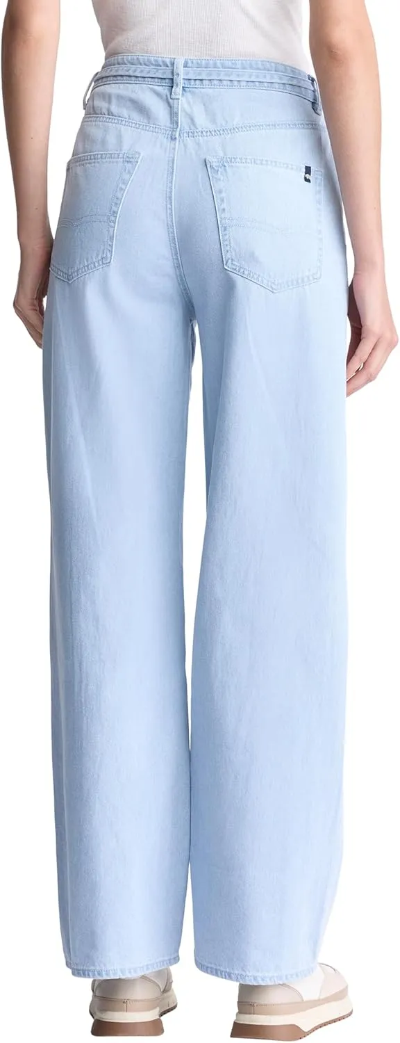 Buffalo David Bitton Women's Alecia High Rise Wide Leg Jeans