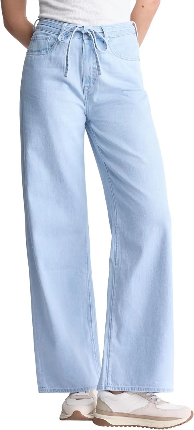 Buffalo David Bitton Women's Alecia High Rise Wide Leg Jeans