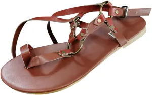 Classic Vintage Flats Strappy Gladiator Sandals Women's Summer Beach Lace Up Clip Toe Sandal PU Footwear Shoes
