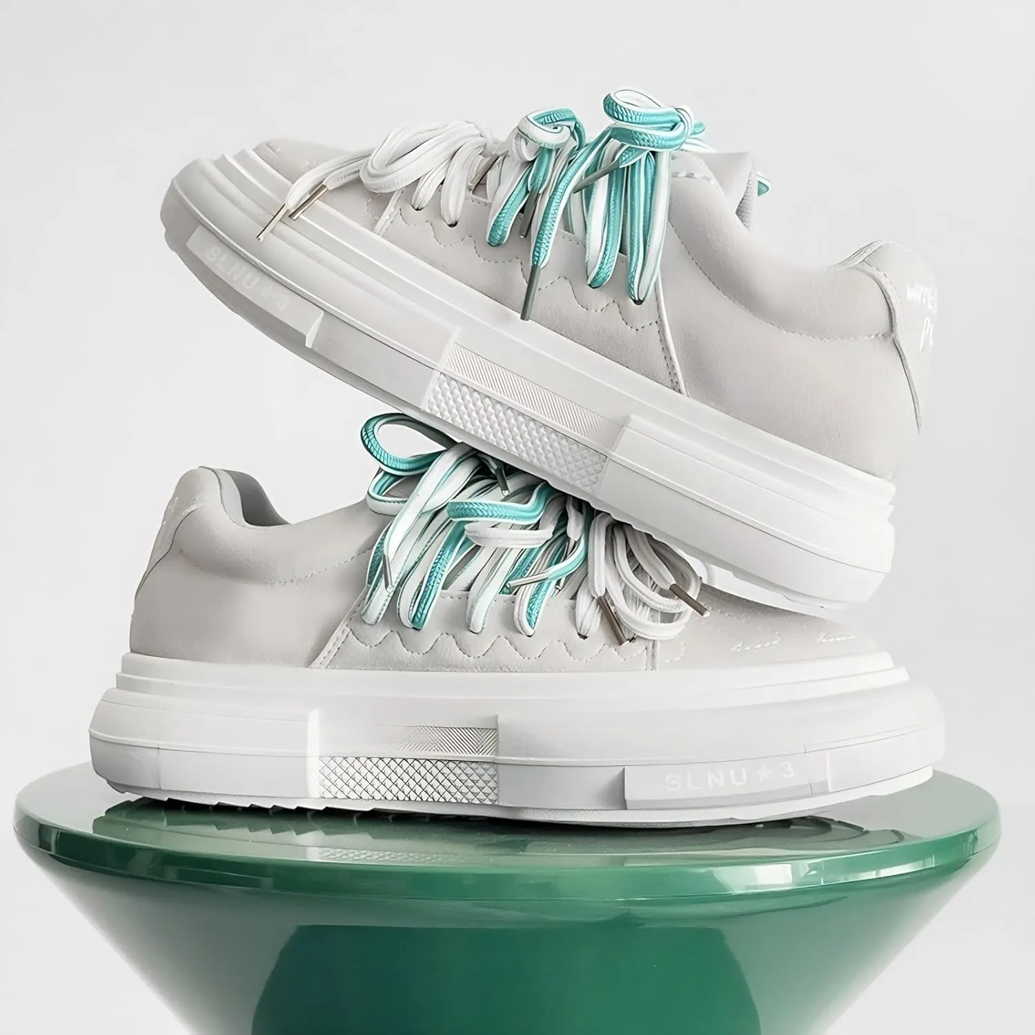 Cool Chunky Sneaker for Women Y2K Sporty Platform Sneakers Thick Sole Aesthetic Walking Shoes