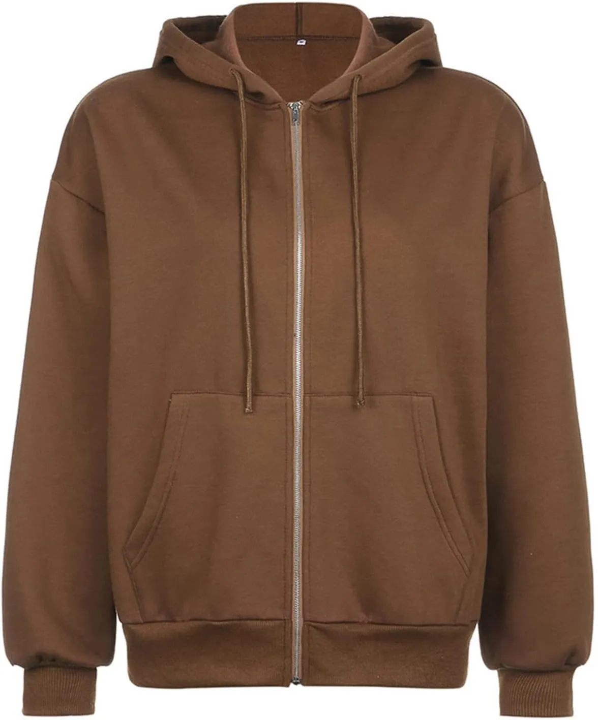COOLMONAR Women Y2K Hoodie Y2K Athletic Workout Basic Casual Sweatshirt Harajuku Zip Up Hoodies
