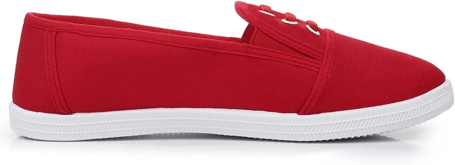 Cull4U Women's Chop-Chop Canvas Slip-On Sneaker