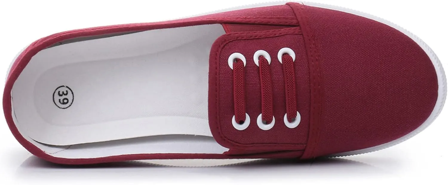 Cull4U Women's Chop-Chop Canvas Slip-On Sneaker