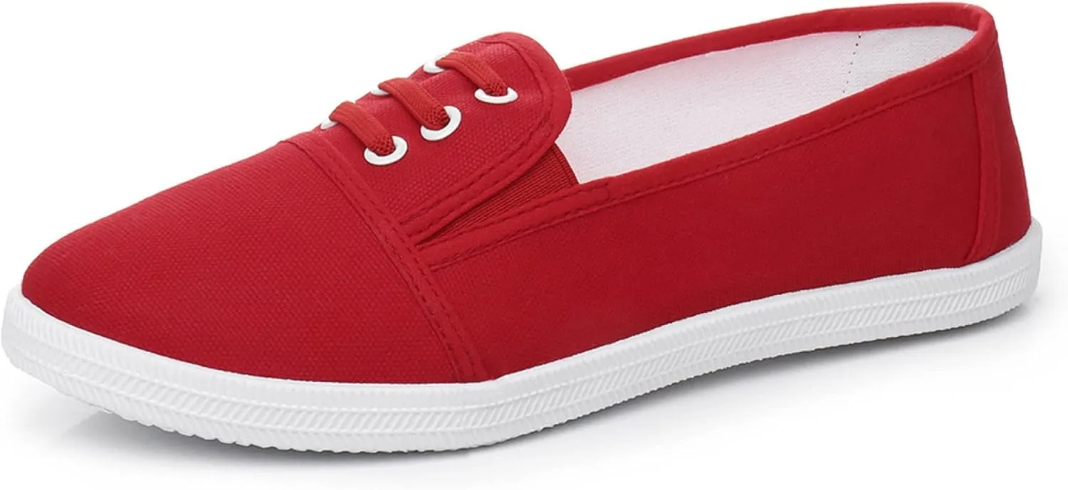 Cull4U Women's Chop-Chop Canvas Slip-On Sneaker