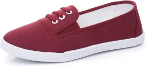 Cull4U Women's Chop-Chop Canvas Slip-On Sneaker