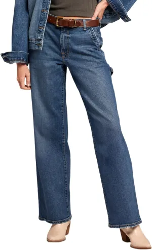 Current/Elliott Women's The Painter Wide Leg Jean