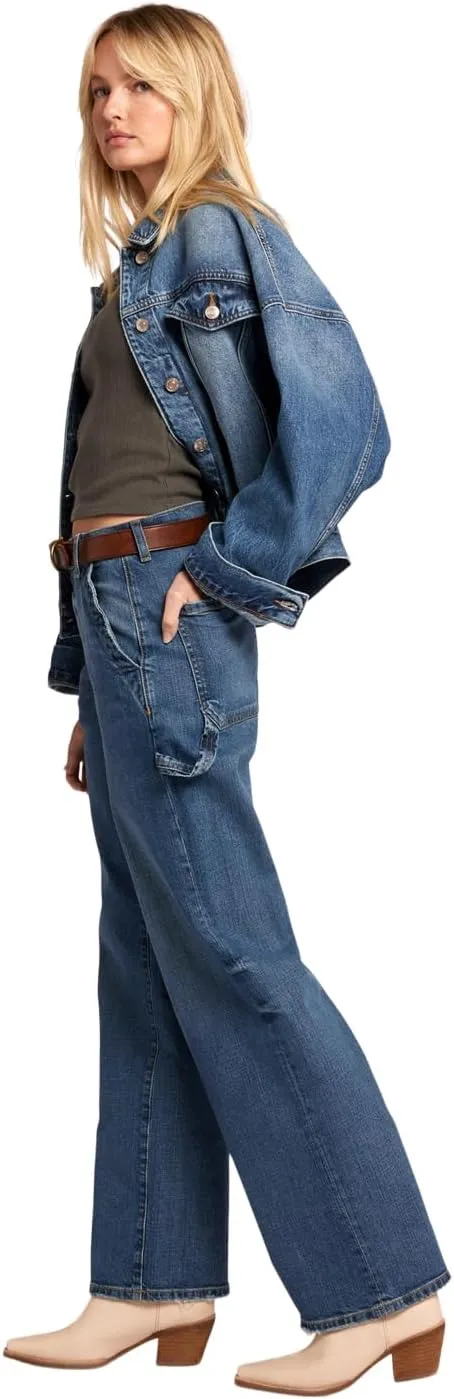 Current/Elliott Women's The Painter Wide Leg Jean