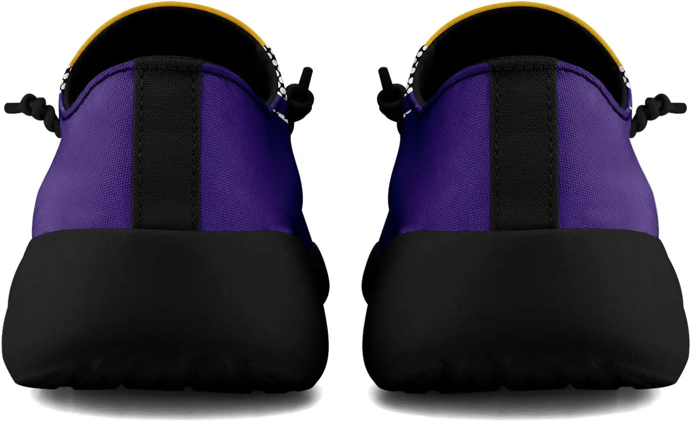 Custom Canvas Loafers for Men Women Print Name Image Logo Gift Slip On Light-Weight Comfortable Work Walking Boat Shoes
