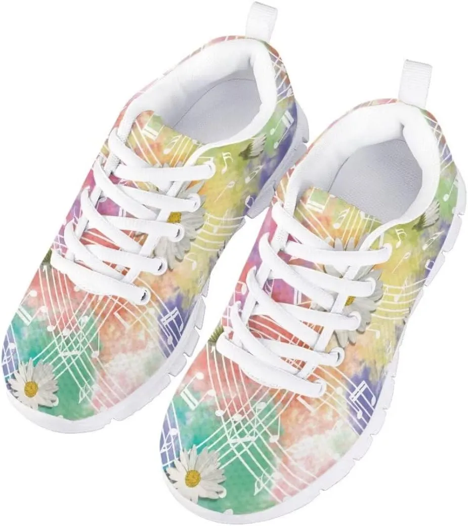 Cute Girls Casual Runninig Shoes Fashion Sneakers Walking Shoes Kids Lightweight Breathable