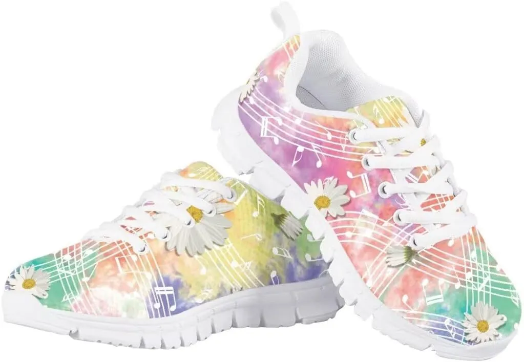 Cute Girls Casual Runninig Shoes Fashion Sneakers Walking Shoes Kids Lightweight Breathable