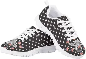 Cute Girls Fashion Sneakers Running Shoes Kids Lightweight Breathable Casual Walking Shoes