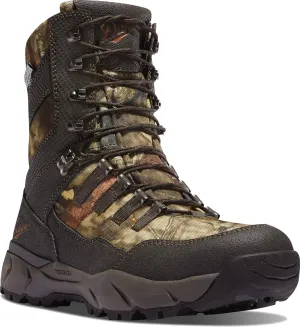 Danner Vital 8” Waterproof Hunting Boots for Men Insulated with 400g Thinsulate Ultra, Leather & Textile Upper, Comfort Footbed & Traction Outsole