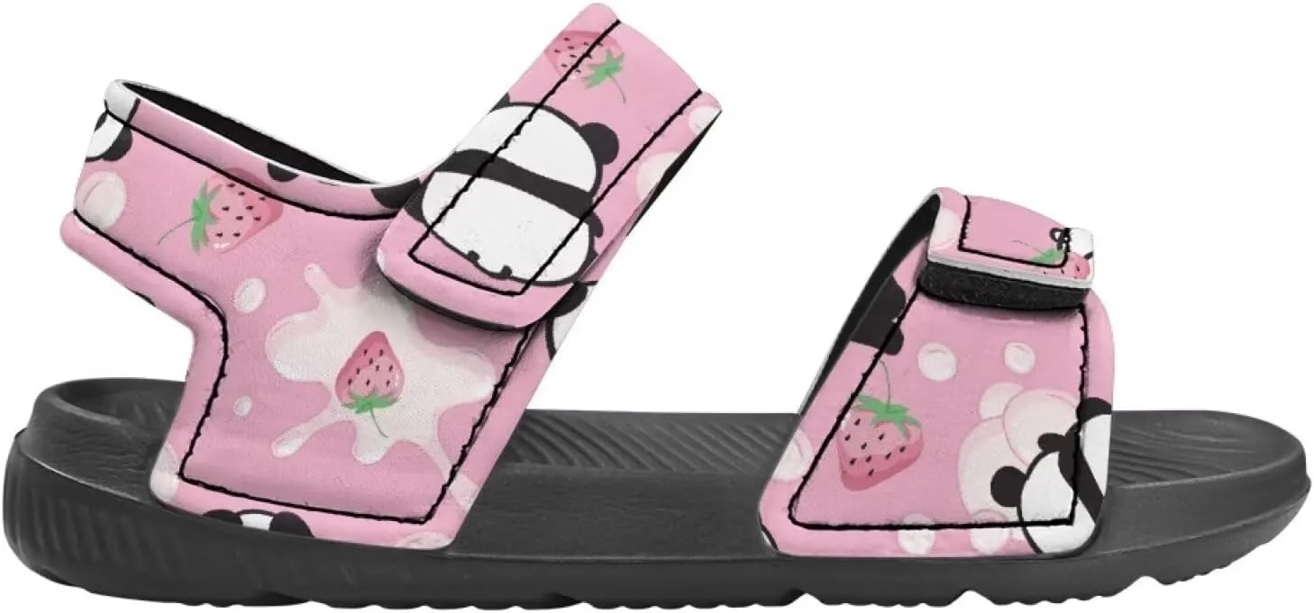 Double Buckle Sandals for Toddlers Water Shoes Girls Boys Sandals Casual Outdoor Athletic Slippers Water Proof