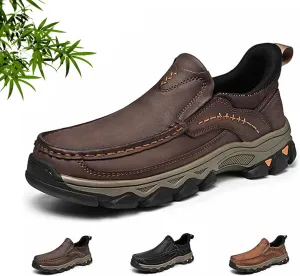 Enjerr Orthopedic Shoes Men, 2025 Enjerr Comfortable Loafers with Arch Support, Hands-Free, Non Slip, Casual Walking Shoes