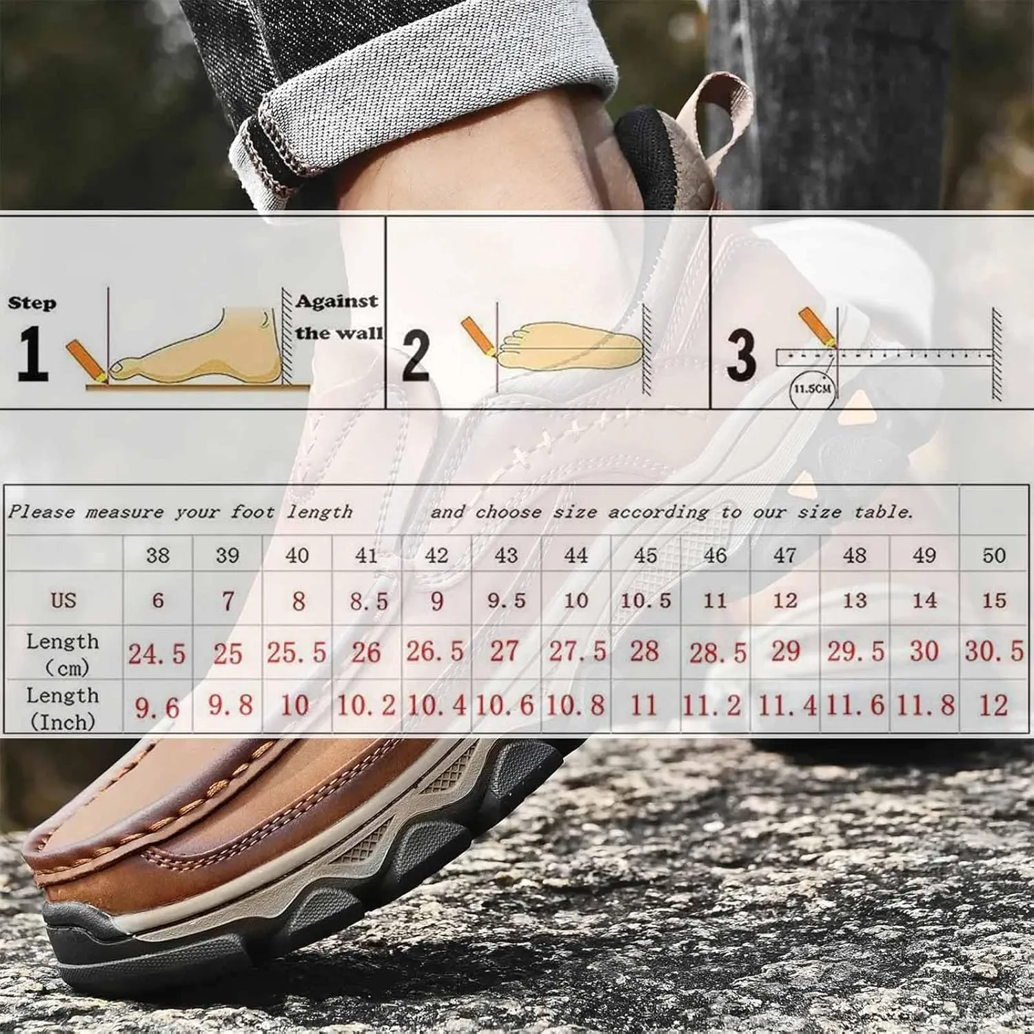 Enjerr Orthopedic Shoes Men, 2025 Enjerr Comfortable Loafers with Arch Support, Hands-Free, Non Slip, Casual Walking Shoes