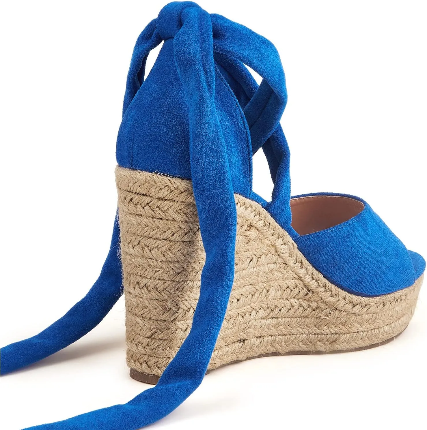 Fashion Woman Bandage Sandals, Women's Hemp Rope Platform & Wedge Sandals, Women Cross Straps Thick Bottom Sandals