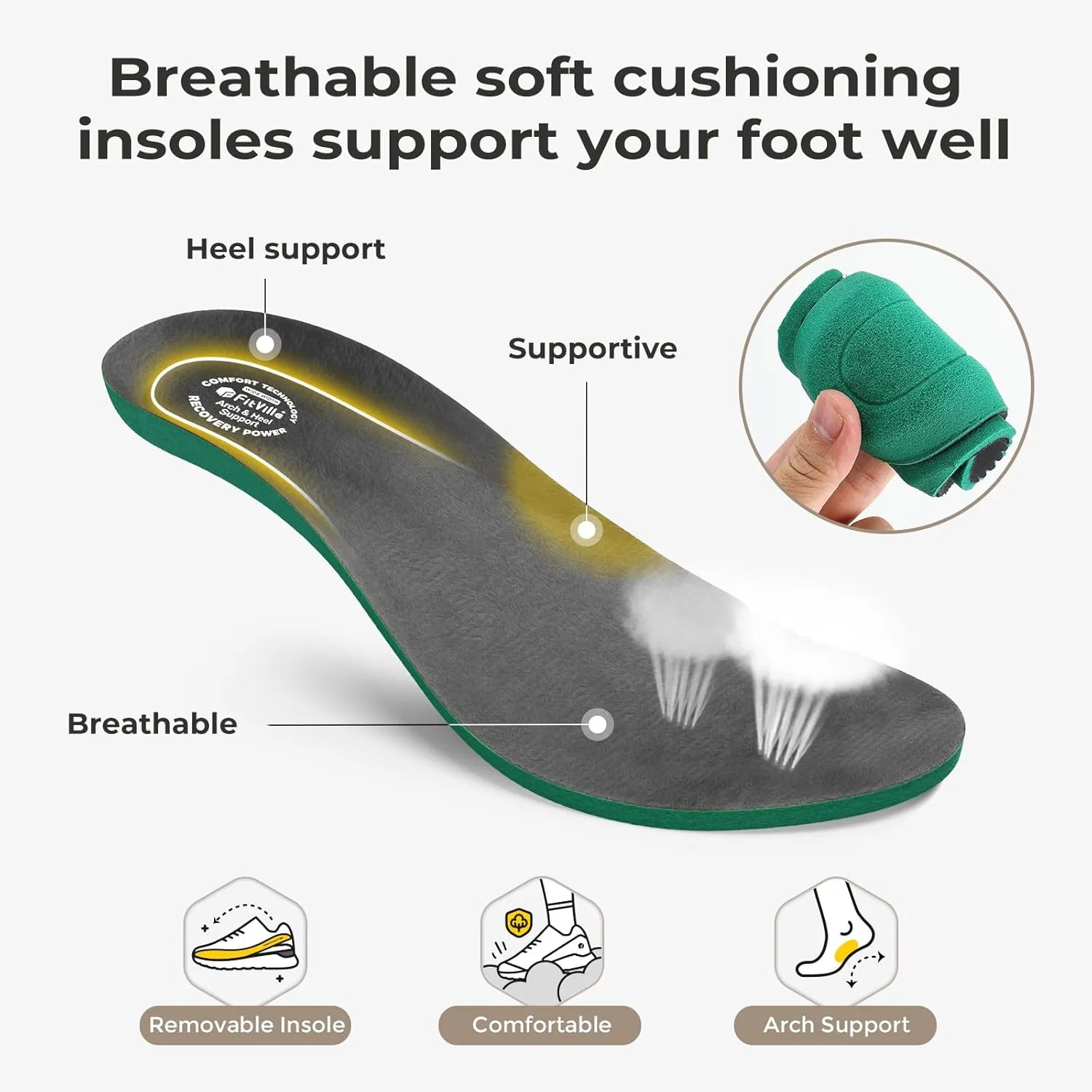FitVille Diabetic Winter Boots for Men Fully Adjustable Straps Men Snow Boots Wide Neuropathy with Warm Fur Lining