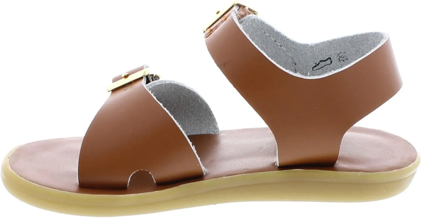 FOOTMATES Tide and Eco-Tide Waterproof Sandals for Boys and Girls with Slip-Resistant, Non-Marking Outsoles and Strap Closure for Infants, Toddlers, and Little Kids Ages 0-8