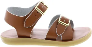 FOOTMATES Tide and Eco-Tide Waterproof Sandals for Boys and Girls with Slip-Resistant, Non-Marking Outsoles and Strap Closure for Infants, Toddlers, and Little Kids Ages 0-8