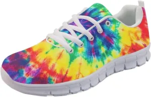 FOR U DESIGNS Vintage Rose Floral Print Women's Fashion Sneaker Comfortable Walking Running Shoes