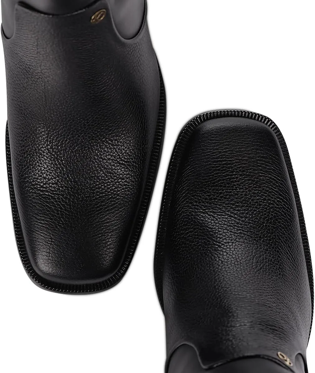 FRANCO CUADRA Boot for Women in Genuine Python Leather F31RSTS Black