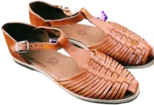 Geerta Huaraches for Women Dressy Water Sandals Mexican Leather Woven Wide Width No Slip Low Heel Pointed Toes Loafers Slip On Shower Shoes Waterproof Casual Comfort Walking Slides Summer Beach Party